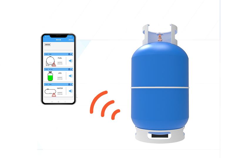 Gas Cylinder Level Sensor  Propane Tank level indicator - Thincke