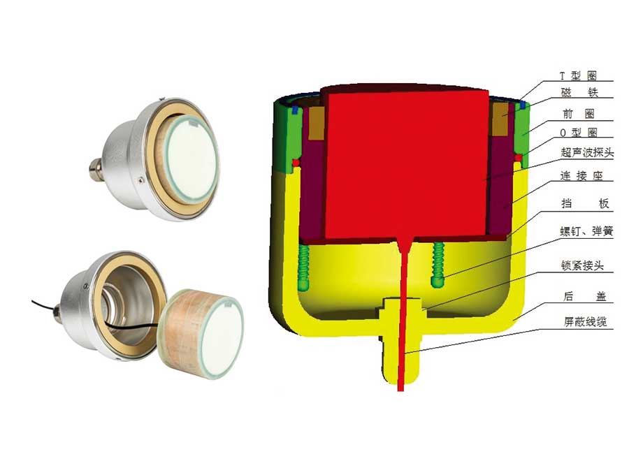 The probe of Non-invasive Ultrasonic Level Sensor