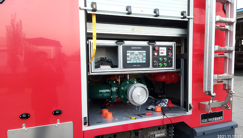 Fire Truck Intelligent Control System