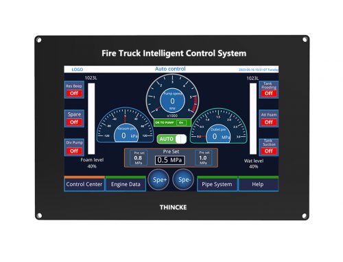 Sistema de control inteligente de camiones de bomberos